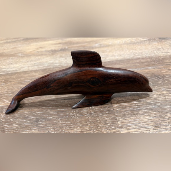 Vintage Ironwood Dolphin 11.25" long x 4" - Picture 1 of 3